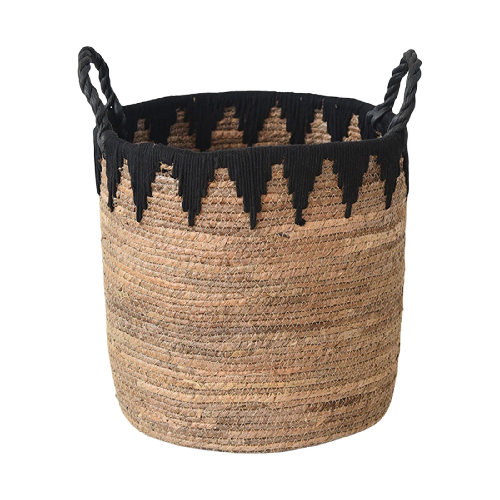 Vdaxvme Rope Plant Basket For Home Decoration Sturdy Plant Basket Unique Flower Planter For Home Decors And Gardening Lovers Storage Bin