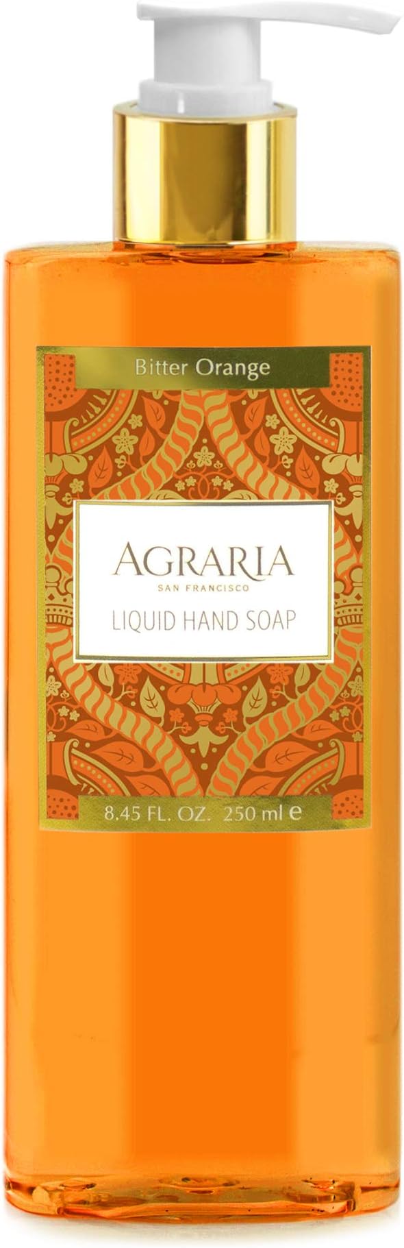 AGRARIA Bitter Orange Luxury Liquid Hand Soap, 8.45 Ounces
