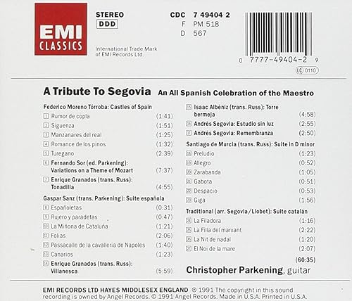Miniatura 2 de A Tribute to Segovia
