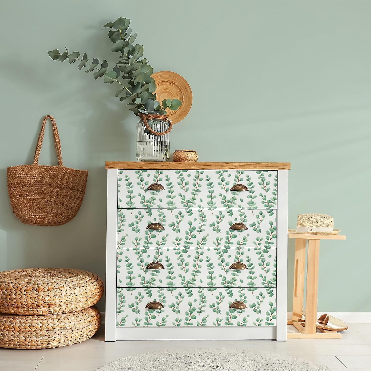 Teacher Created Resources Eucalyptus Peel and Stick Decorative Paper (TCR70008)