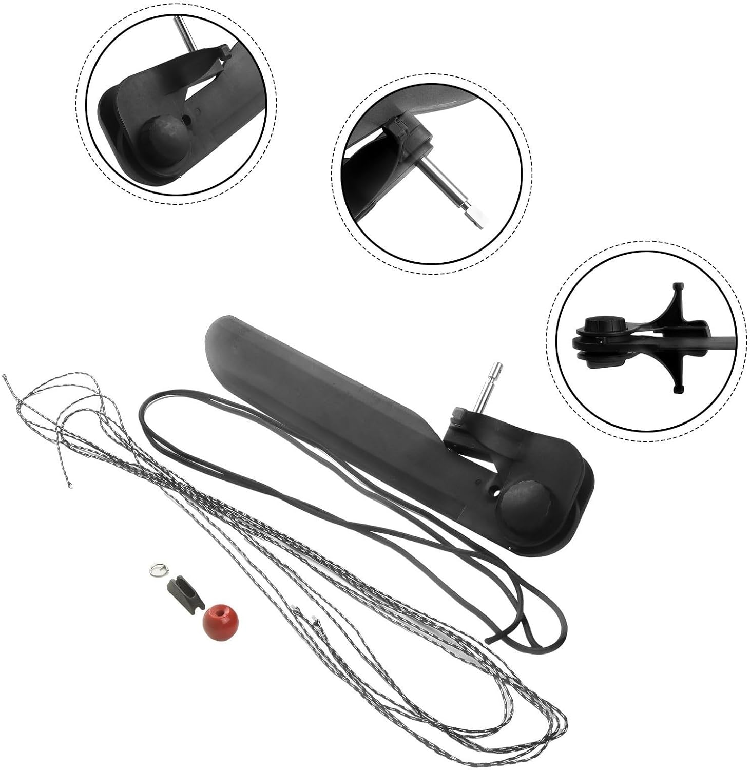 Nylon Tail Canoe Rudder Direction Foot Control Steering Tool Kit