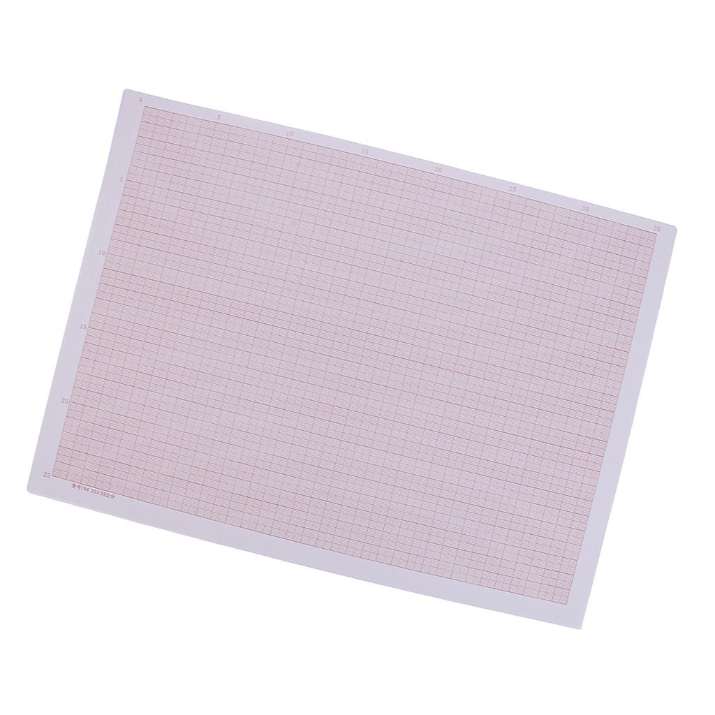 Tubayia 100 hojas de papel cuadriculado para geometría, ciencia, dibujo (A3)