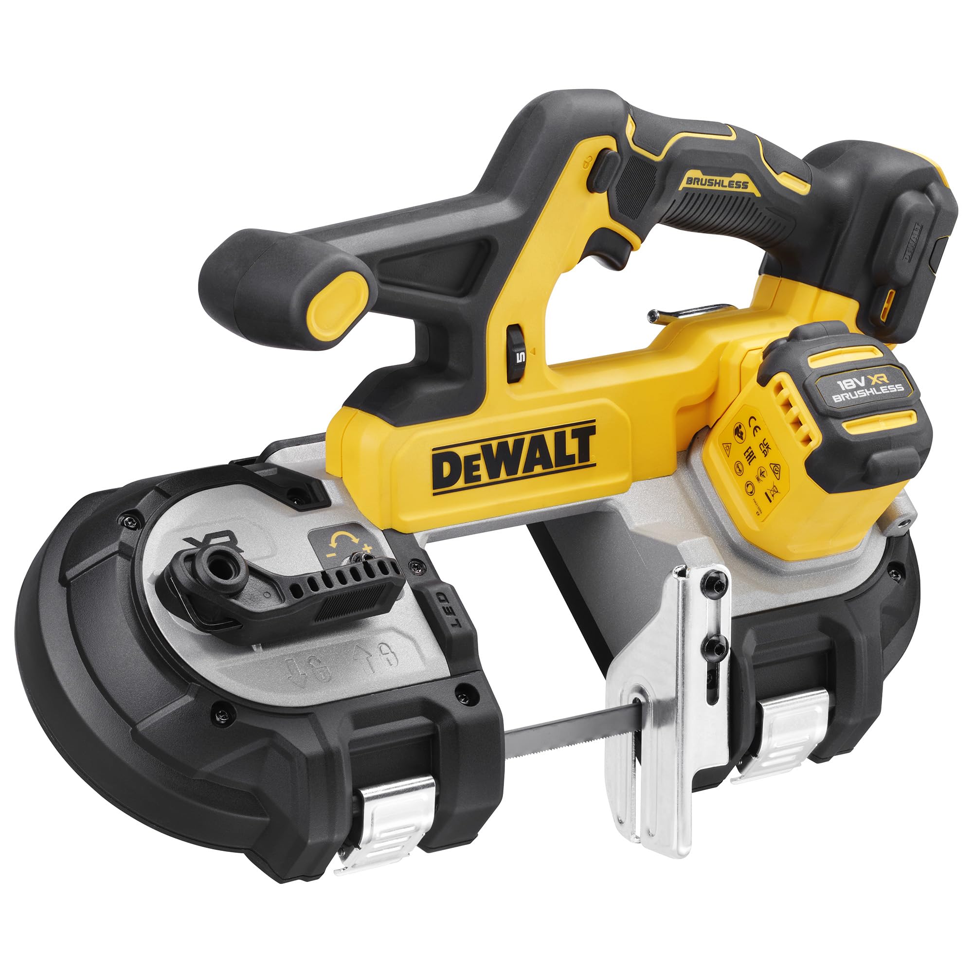 DEWALT DCS378N XR Brushless Bandsaw 18V - Bare Unit for Electricians