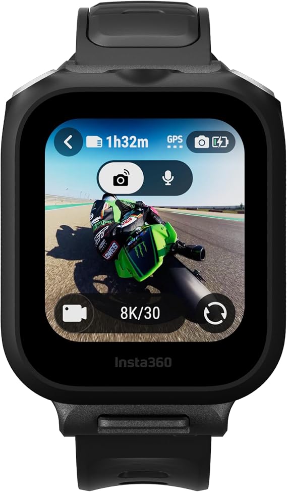 Insta360 X5, Ace Pro 2 GPS Preview Remote with Built-in Mic