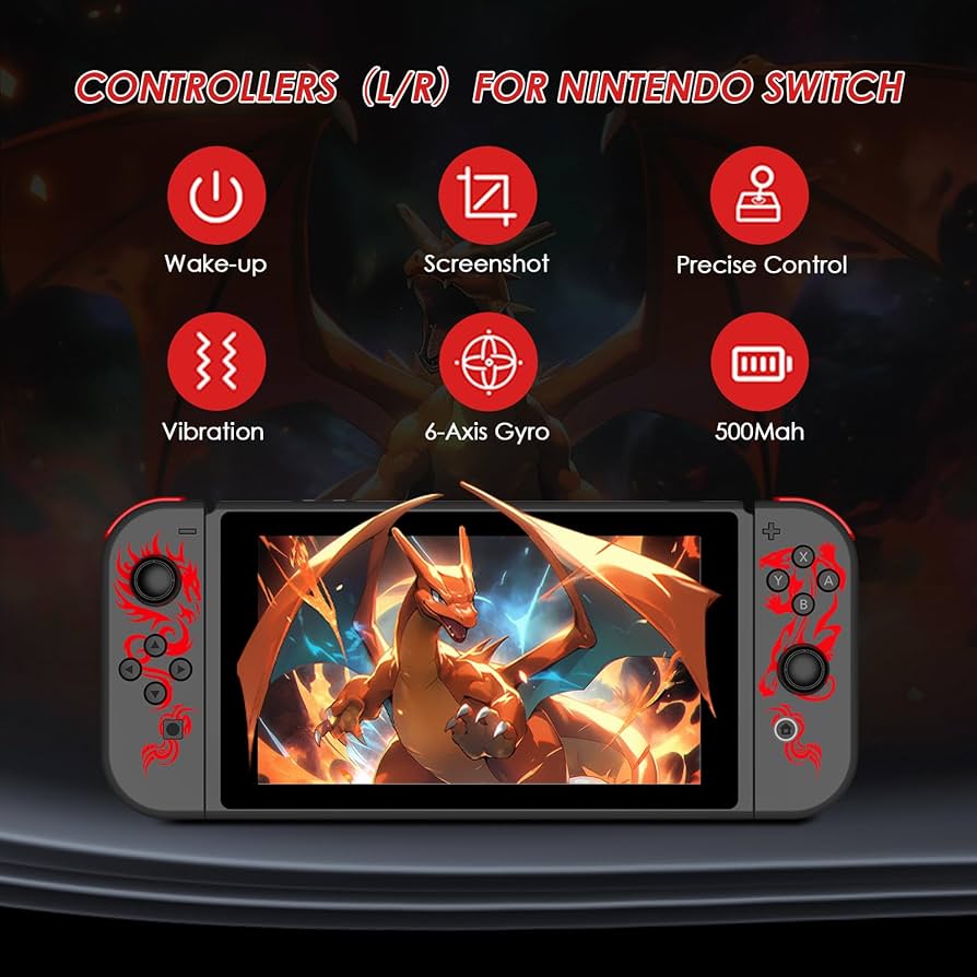 Nintendo Switch 他 Amazon.com: Kipylca Nintendo Switch Controller, Replacement