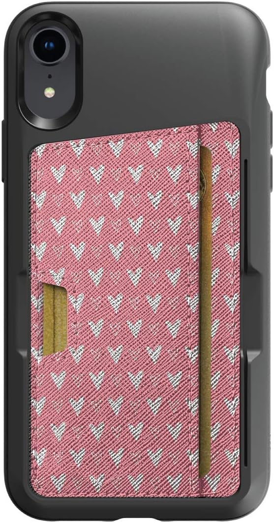 Smartish - Hearts-A-Million - iPhone XR Wallet Case - Wallet Slayer Vol 2 [Slim + Protective Kickstand] Credit Card Holder - Fits iPhone XR