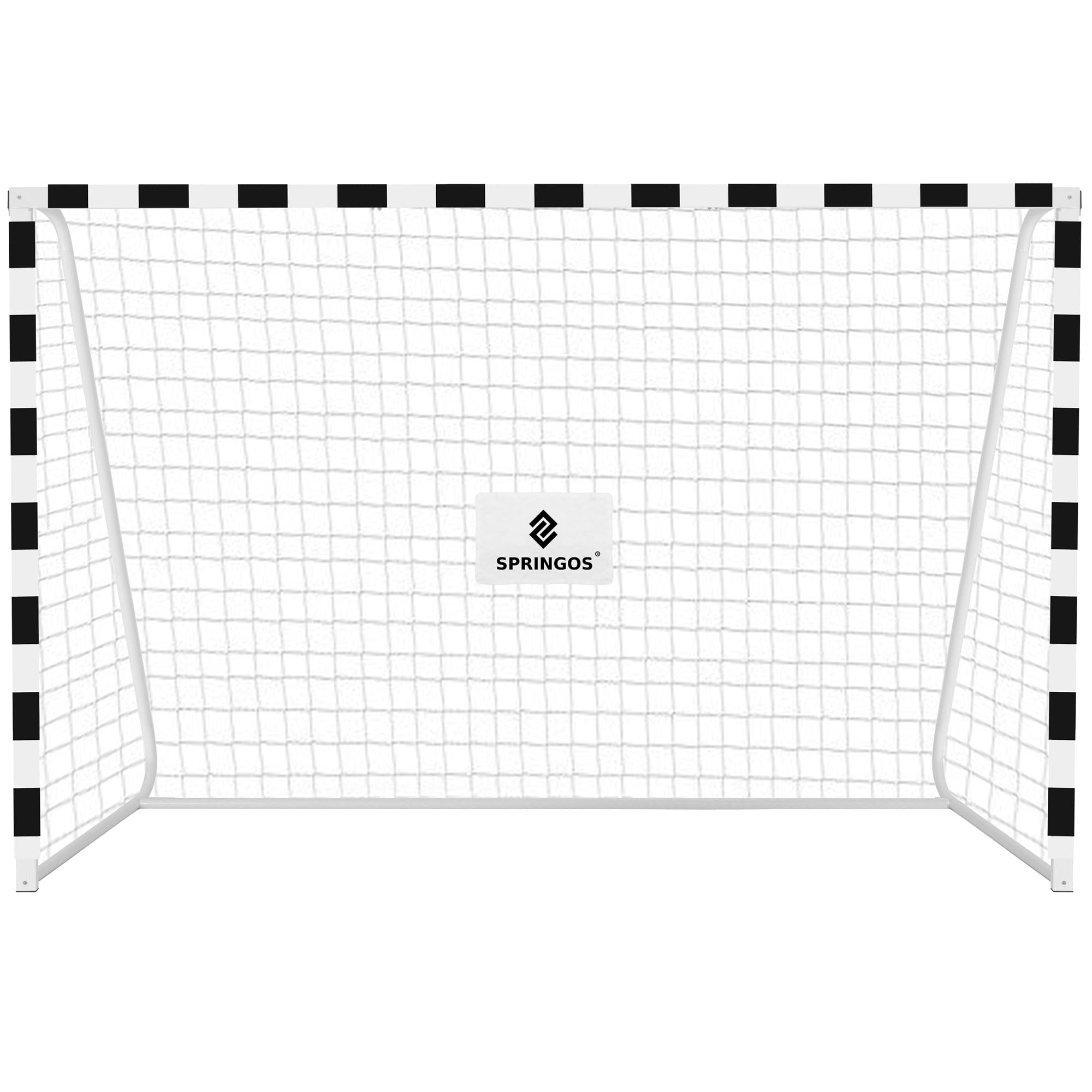 SPRINGOS Bramka do piłki nożnej z siatką do piłki nożnej 300 x 200 cm bramka treningowa ze stali