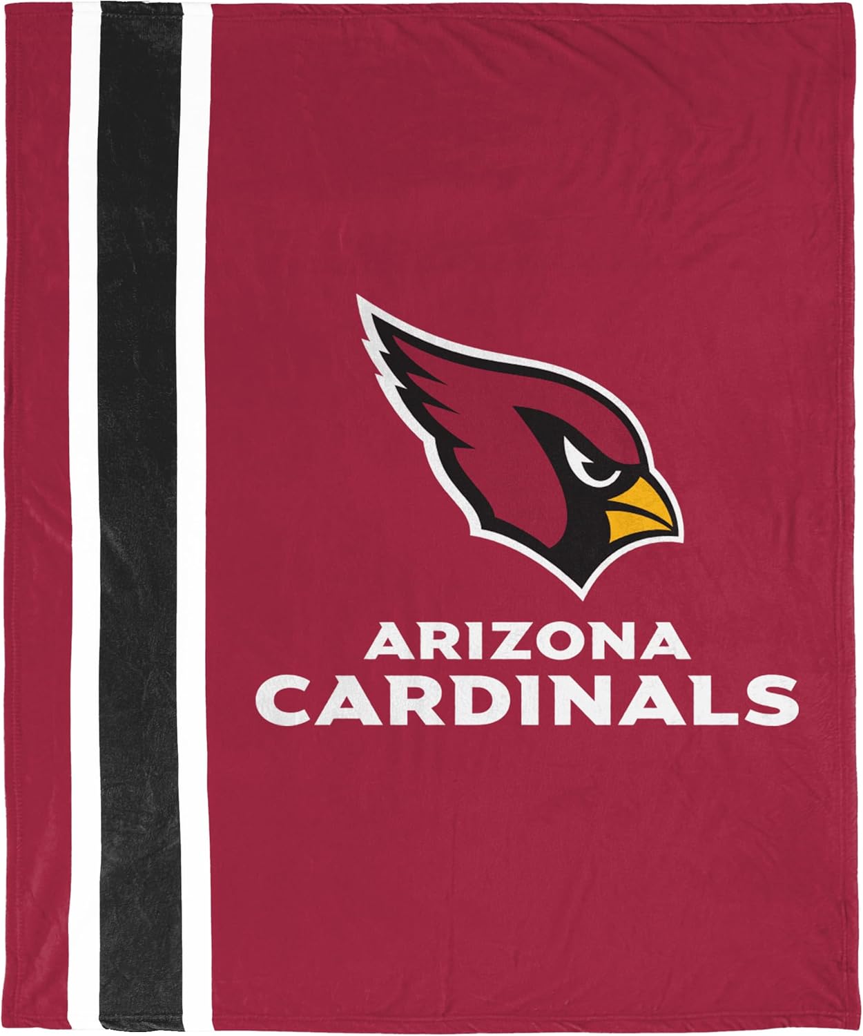 FOCO NFL Plush Soft Micro Raschel Throw Blanket, 50 x 60 Arizona Cardinals