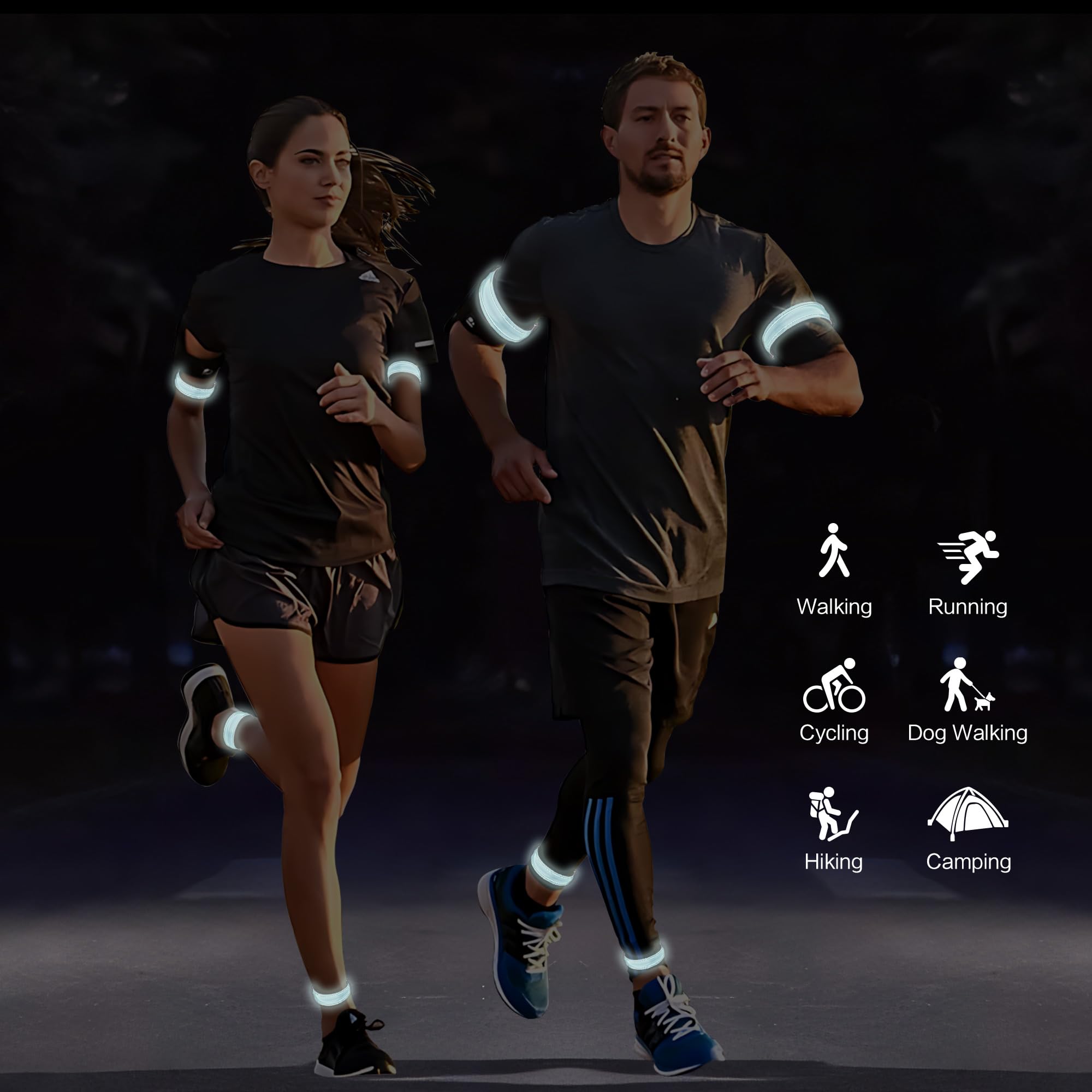Sundonix LED Reflective Running Armband Light - Image 4