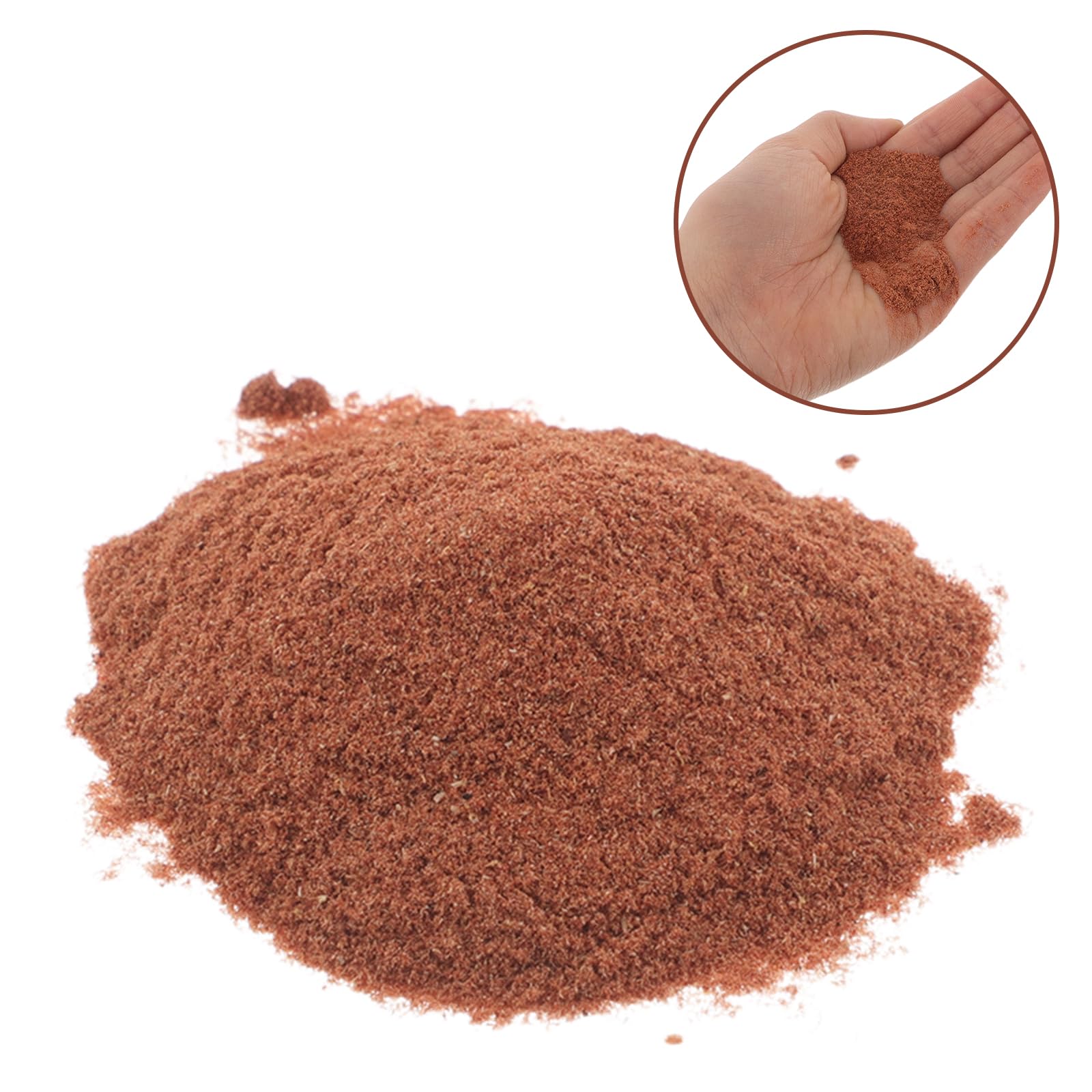 Veemoon Masilla de Madera en Polvo 500g para Reparación de Muebles de Secuoya, Relleno Reparador para Grietas y Agujeros, Kit de Restauración para Muebles y Pisos de Madera Roja, Uso