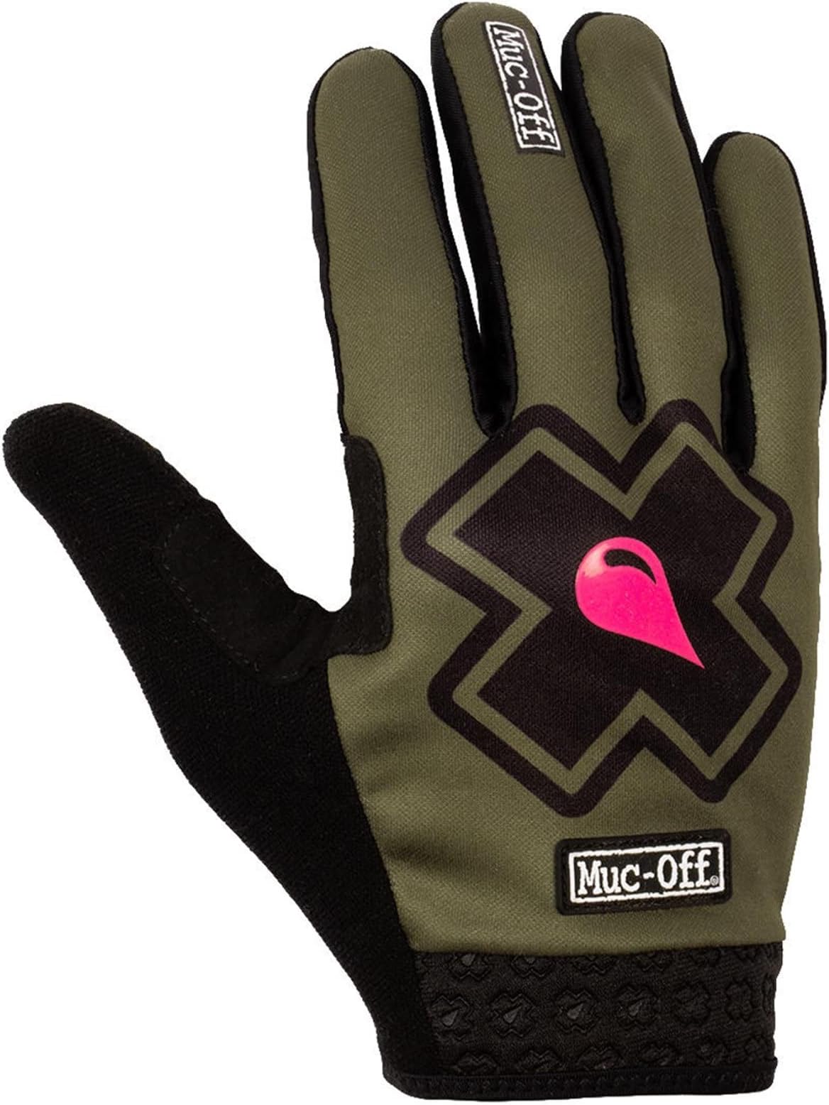 Muc-Off XXL, MTB Gloves-Green Unisex Adult, Green