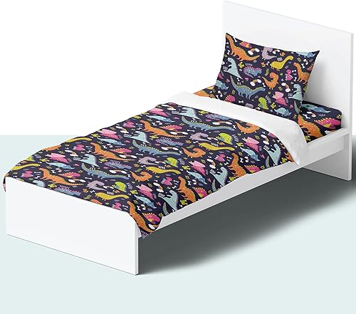 Miniatura 81 de Nikki Peter - Juego de sábanas para niños y niñas, 100 % algodón, sábanas de automóvil tamaño individual, juego de sábanas súper suaves de fácil