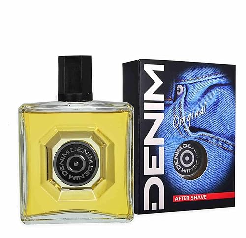 Denim Original para después del afeitado, 3.4 fl oz, para después del afeitado, para hombre