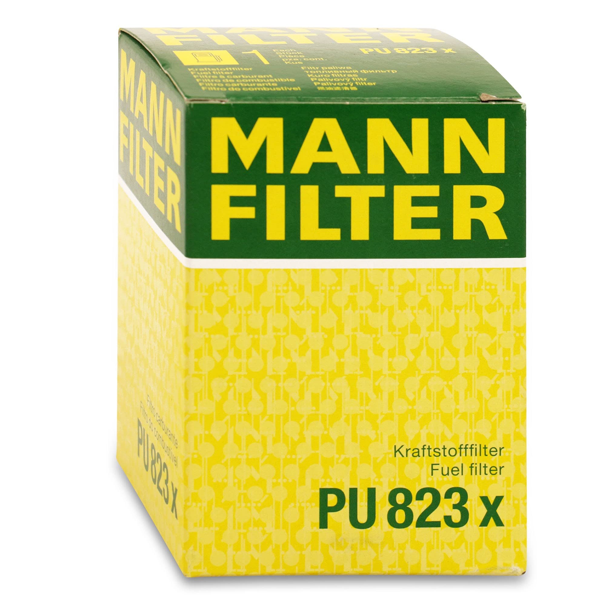 MANN-FILTER, PU 823 x Filtr paliwa | Dla Samochody osobowe, Ochrona układu paliwowego, Ochrona wtryskiwaczy, Czyste paliwo, Oryginalna jakość OE