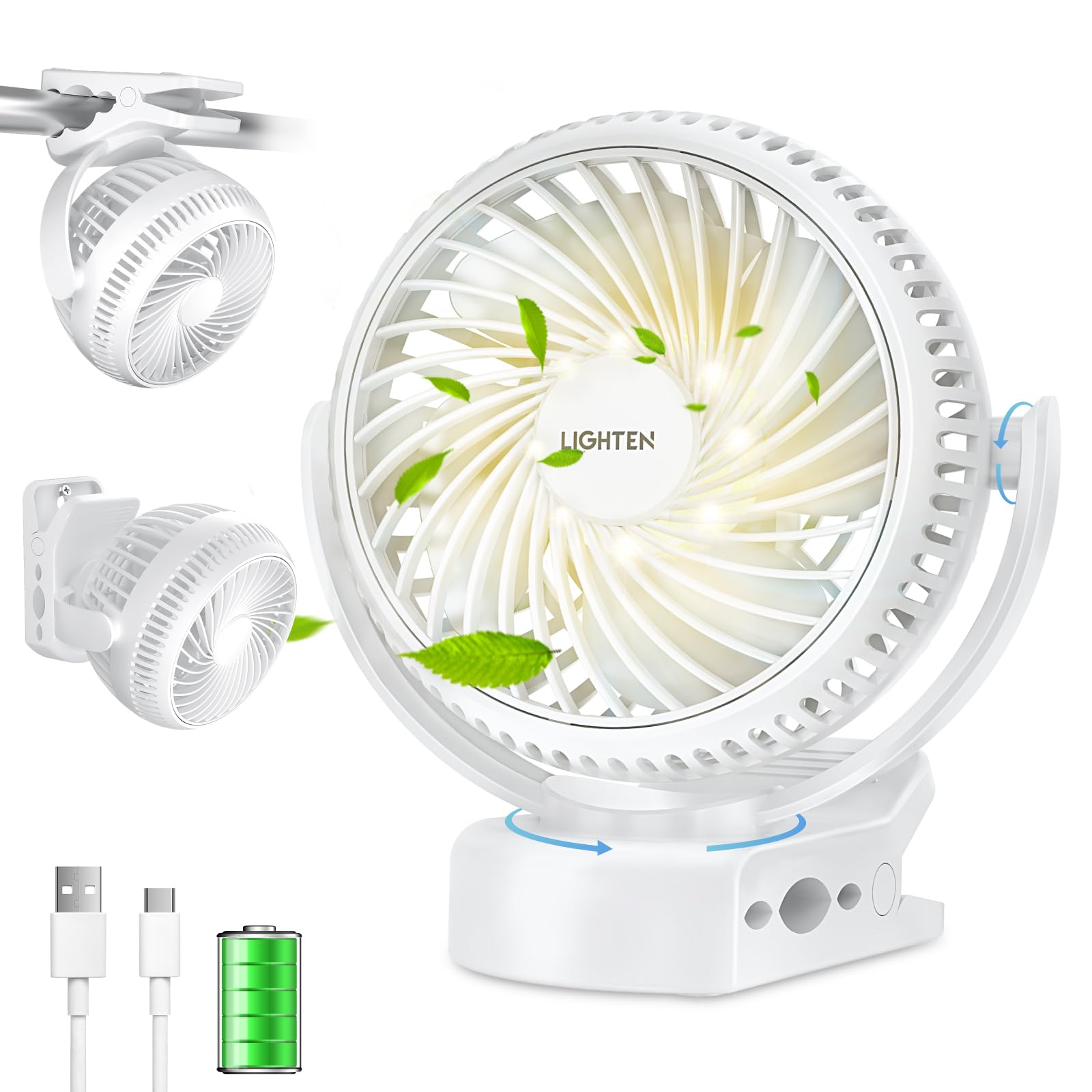 Amazon | 【NEXTe PLUS】 卓上扇風機 小型 扇風機