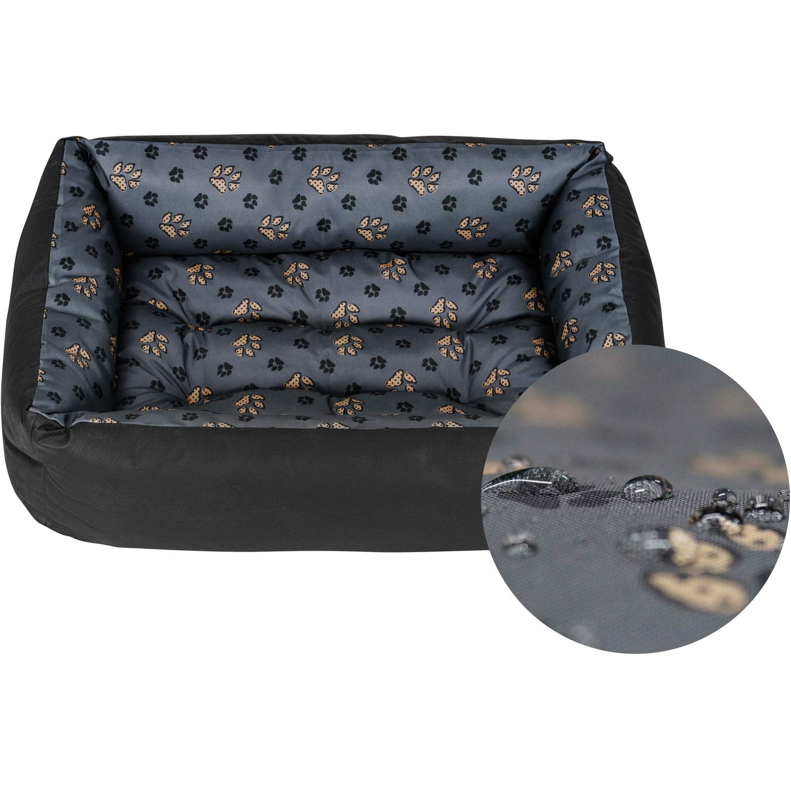SuperKissen24. - Cama Perro para Perros y Gato - Impermeable - Grande y Mediano Perros - Patas XL