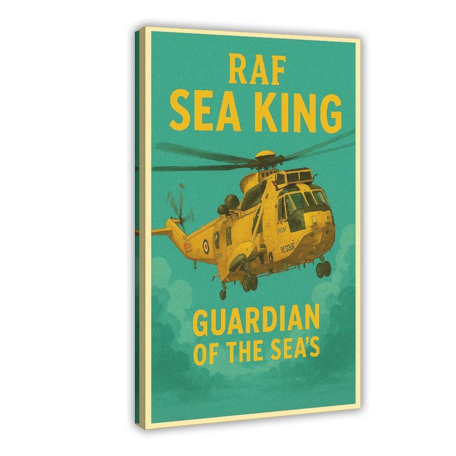 MRYCQ Sea King Poster Canvas Poster for Home Decor Gift