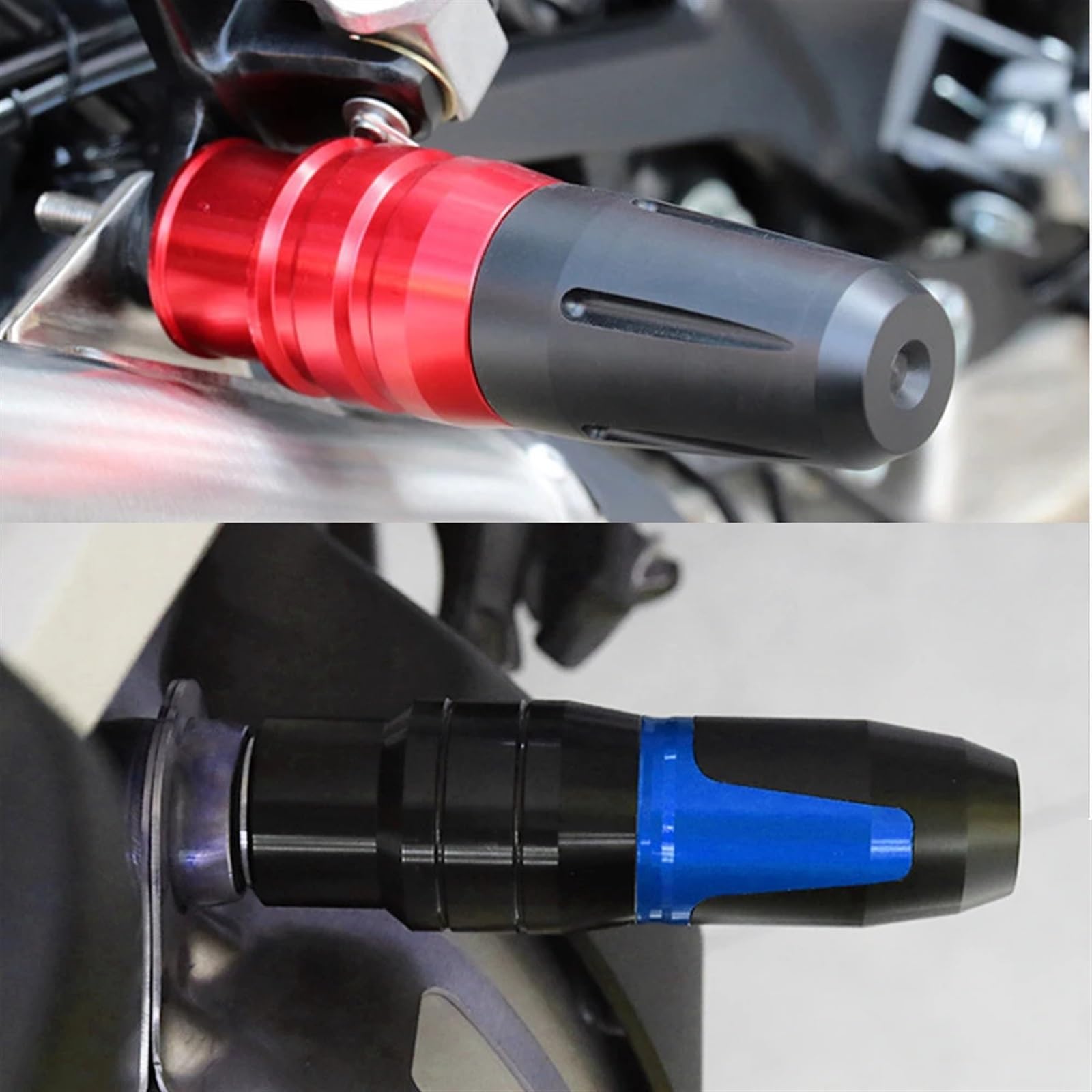 Motore Protezione Anticaduta Protezione Anticaduta Paratelaio Moto Per Suzuki GSR600 2006-2011 Barra Anticaduta Del Tubo Di Scarico(22)