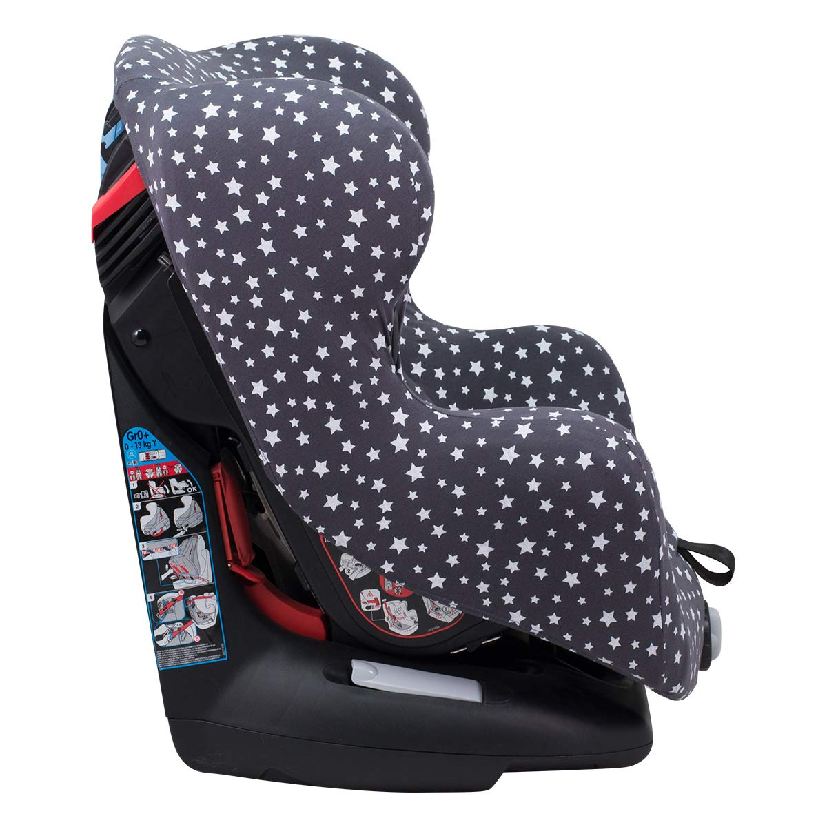 JYOKO KIDS Fodera per Seggiolino auto Compatibile con Bebe Confort Iseos Neo (WINTER SKY)