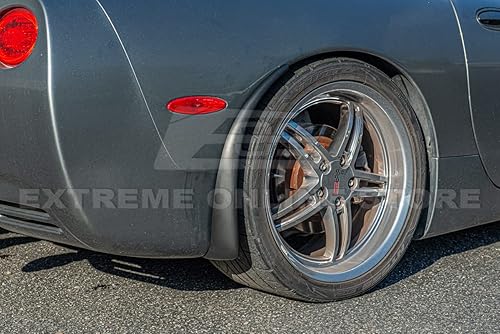 Miniatura 3 de Repuesto para todos los modelos Chevrolet Corvette C5 1997-2004  GM Factory XL - Par de protectores contra salpicaduras laterales traseros