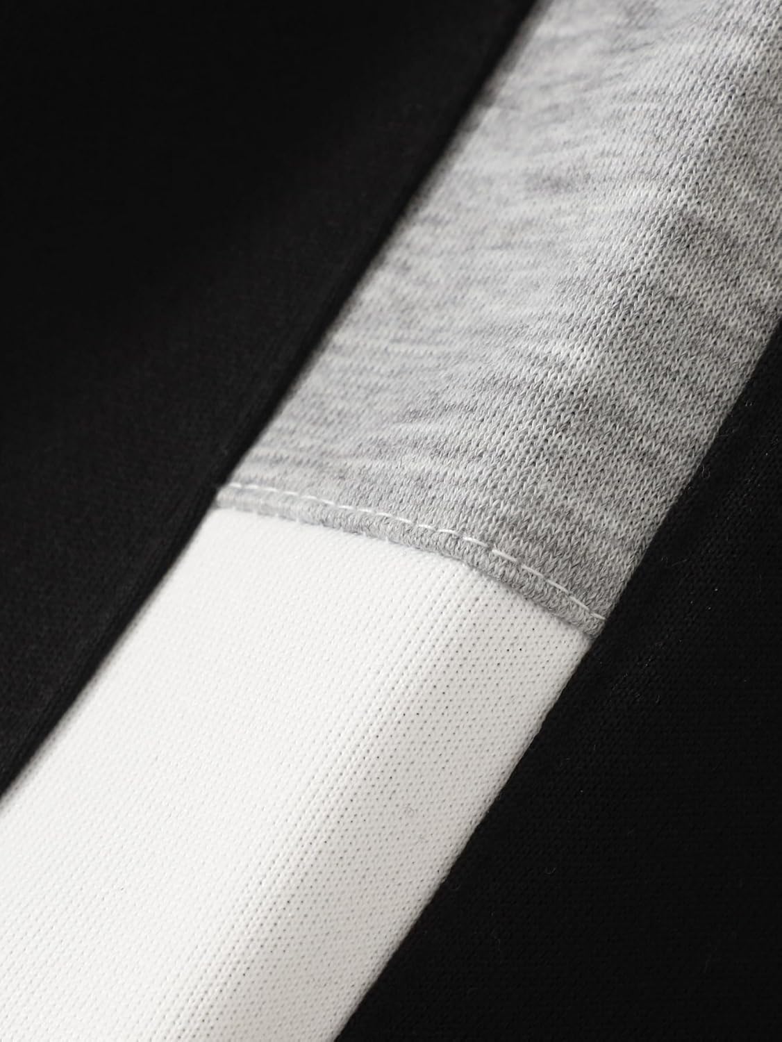 JOLYSHILD Boy's 2 Piece Outfits Long Sleeve Hooded Pullover Colorblock Tops and Sweat Pants Fall Winter Set 3-14Y - Image 6