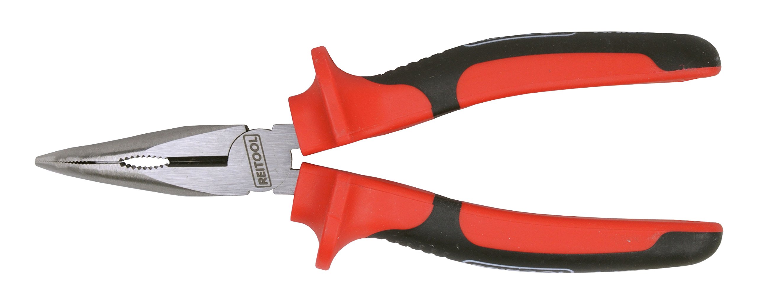 reitool Means Round Bent Nose Plier, Grey, silver, 00965.160