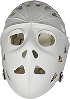 Mylec Adult Street Hockey Goalie Mask - High-Impact Protection, Ventilation Holes, Adjustable Straps for Ultimate Comfort & Safety