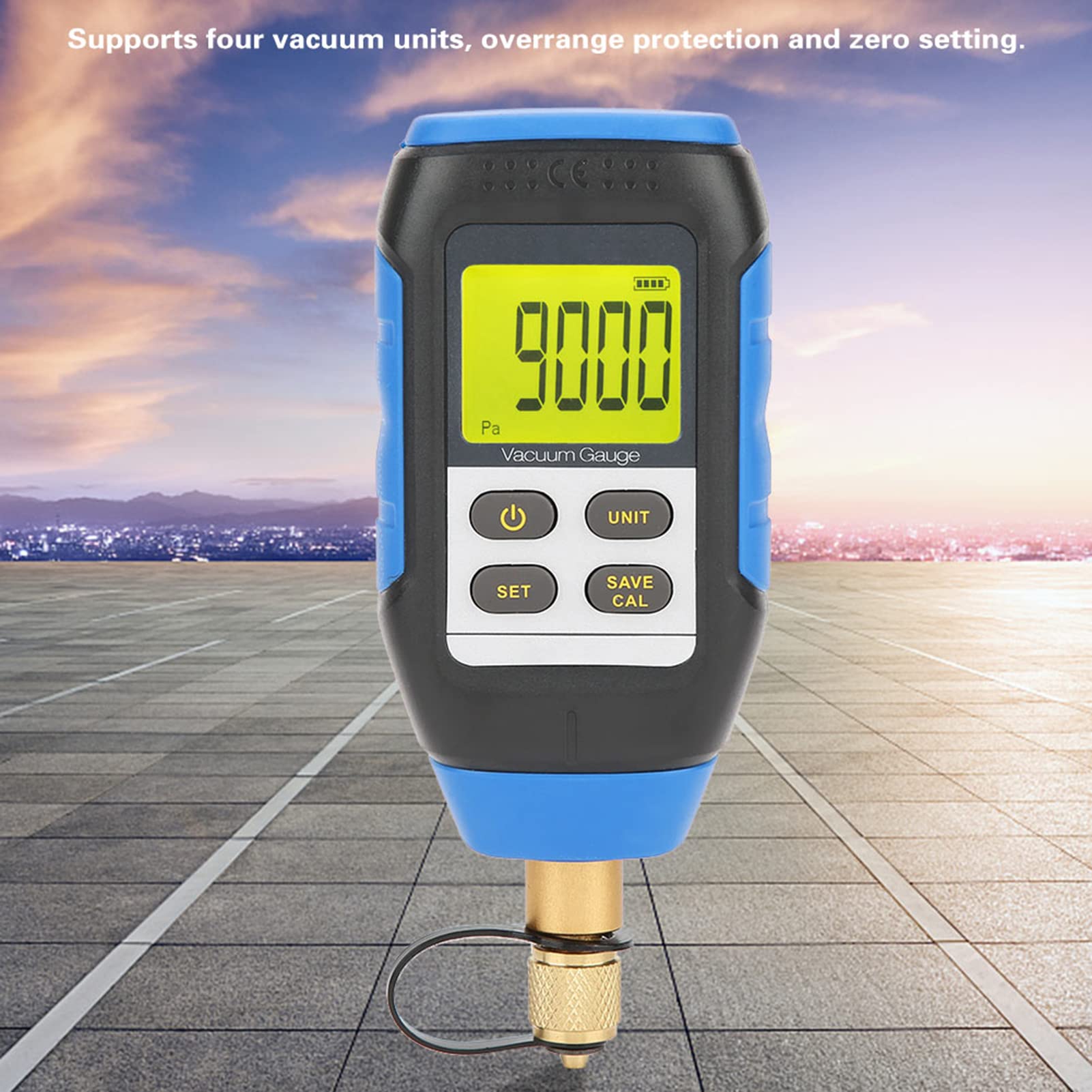 Vacuómetro Digital de Alta Precisión VMV-1 con Pantalla Grande para Mediciones Precisas en Entornos Atmosféricos