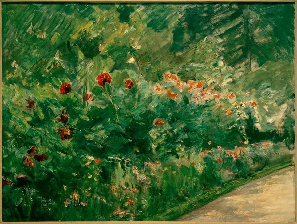 Affiche Fleurs dans le potager pour créer une ambiance vintage de chambre