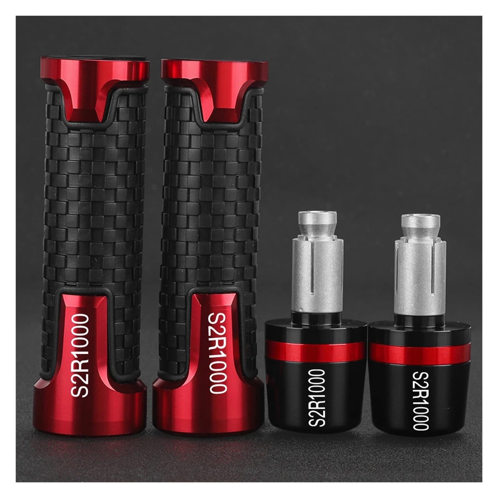 Motorrad-Knaufgriff-Abdeckungen Für S2R1000 S2R 1000 2006 2007 2008 Motorrad 7/8 "22mm Zubehör Lenker Griffe Griff Grip Enden Stecker Slider Caps