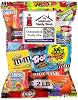 Surtido de Dulces de Chocolate con Fruta al por mayor - Paquete Variado de 2 Libras - Snickers, Kit Kat, Milky Way, Twix, Reese's, Starburst, Skittles, Gummy Life Savers, Air Heads, Jolly Rancher y Más por The LakeHouse 32 Onzas (Paquete de 1) 1