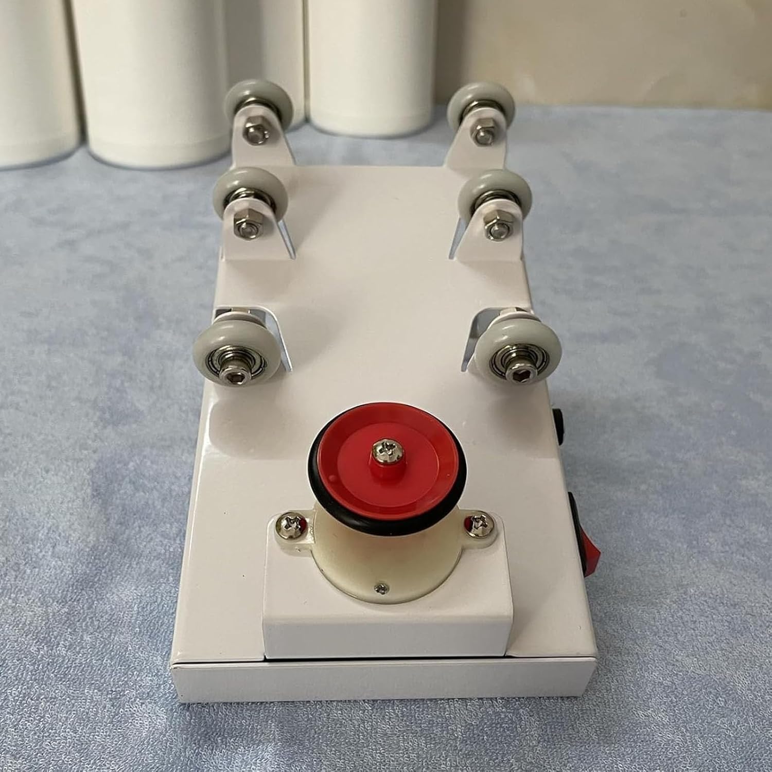 Elektryczna wstrząsarka do tuszu, bezdotykowa wstrząsarka do farb, miniaturowy mieszalnik wirowy, mieści 1 butelkę tuszu o pojemności 1 l (w tym małe butelki o pojemności 500 ml), do farb i akwareli