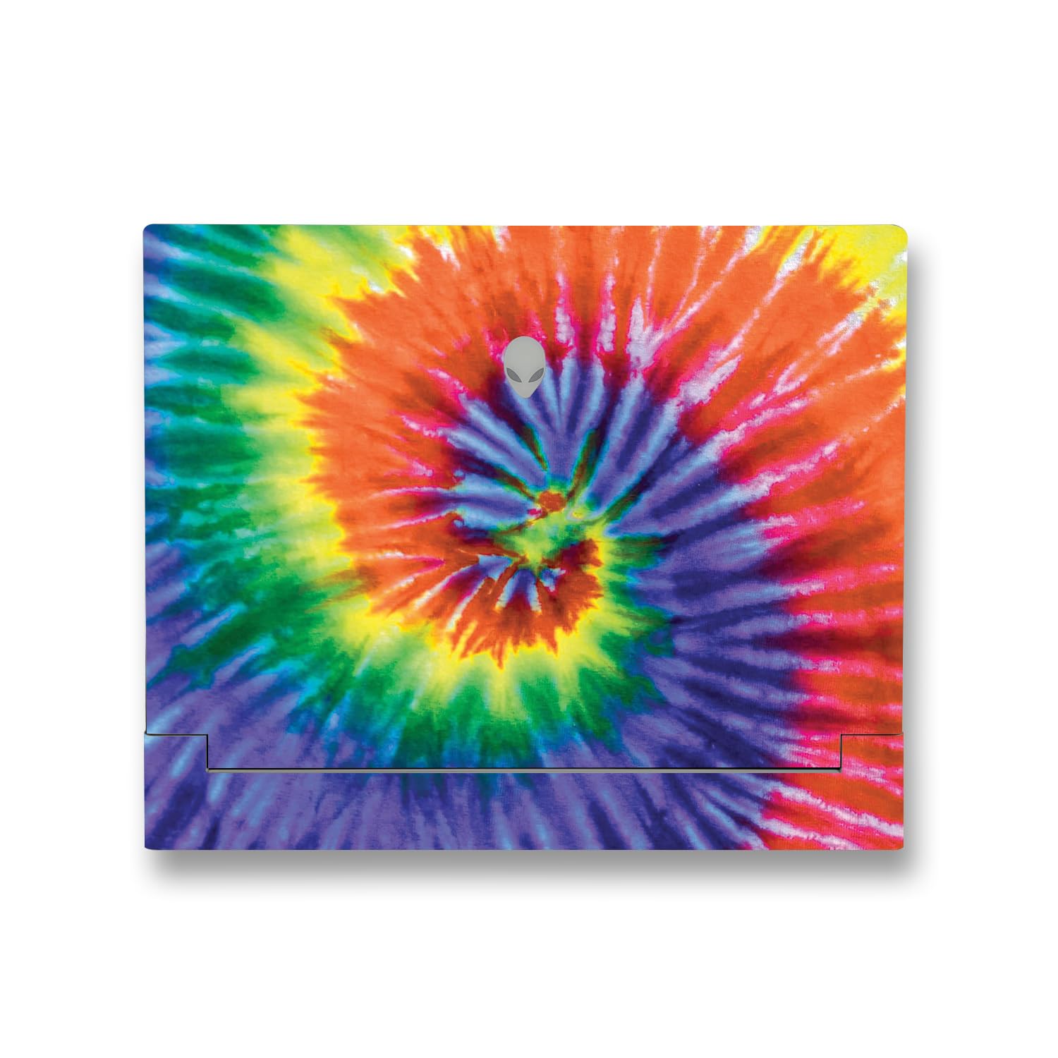 MightySkins Skin Compatible with Alienware X14 R2 (2023) Full Wrap Kit - Tie Dye Spiral | Protective, Durable, and Unique Vinyl Decal wrap Cover | Easy to Apply &amp; Change Styles | Made in The USA