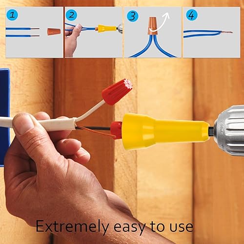 Miniatura 5 de Tornador de alambre, herramienta de torsión de alambre, tornado de tuerca de alambre, enchufe de conector de alambre giratorio, herramienta de