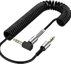 Cabo Auxiliar P2 x P2 Stereo Macho 1,8 Metros 3.5mm Para PC Celular TV Som Carro