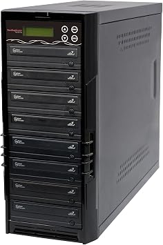 BestDuplicator 7 Target 1 To 7 24X Sata Dvd Duplicator Built-In Lite-On Burner 128Mb Buffer + Nero 10 Multimedia Suite Essentials Cd/Dvd Software