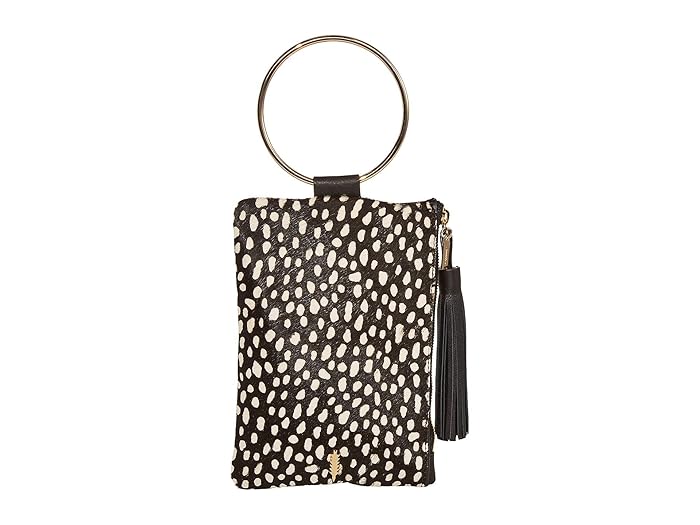 THACKER  Nolita Clutch (Black/Spotted) Handbags
