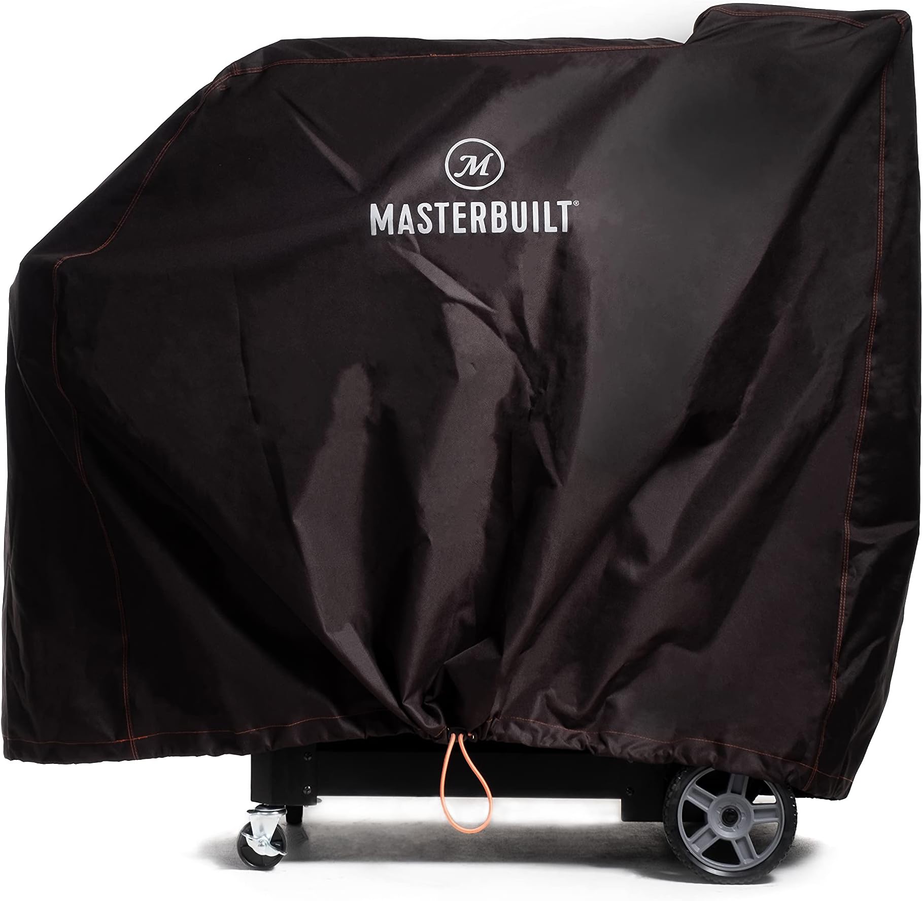 Masterbuilt® Gravity Series 800 Digital Charcoal Grill and Smoker Durable Grill Cover with PVC Liner, Double-Stitching and Adjustable Drawstring in Black, Model MB20080221