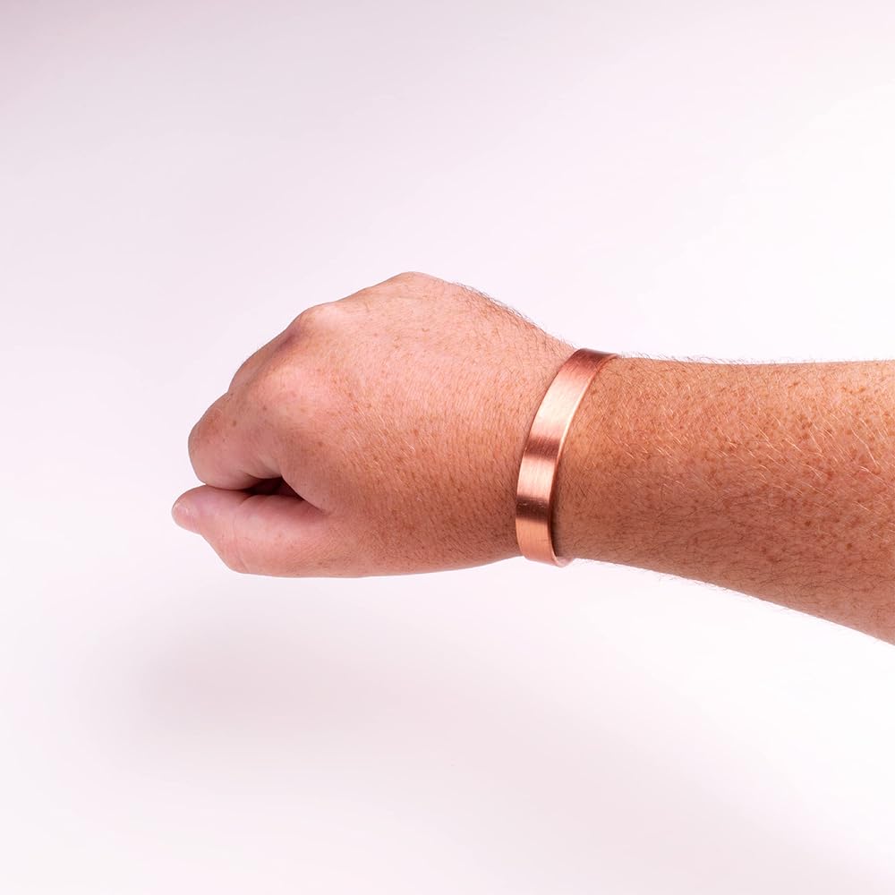Amazon.com: Apex Copper Bracelet, Solid Band : Clothing, Shoes