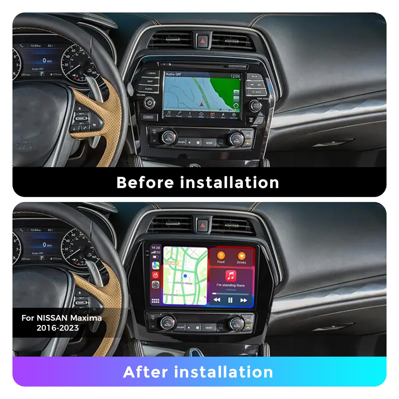 Amazon.com: FELLOSTAR Car Radio for Nissan Maxima 2016-2023 Stereo