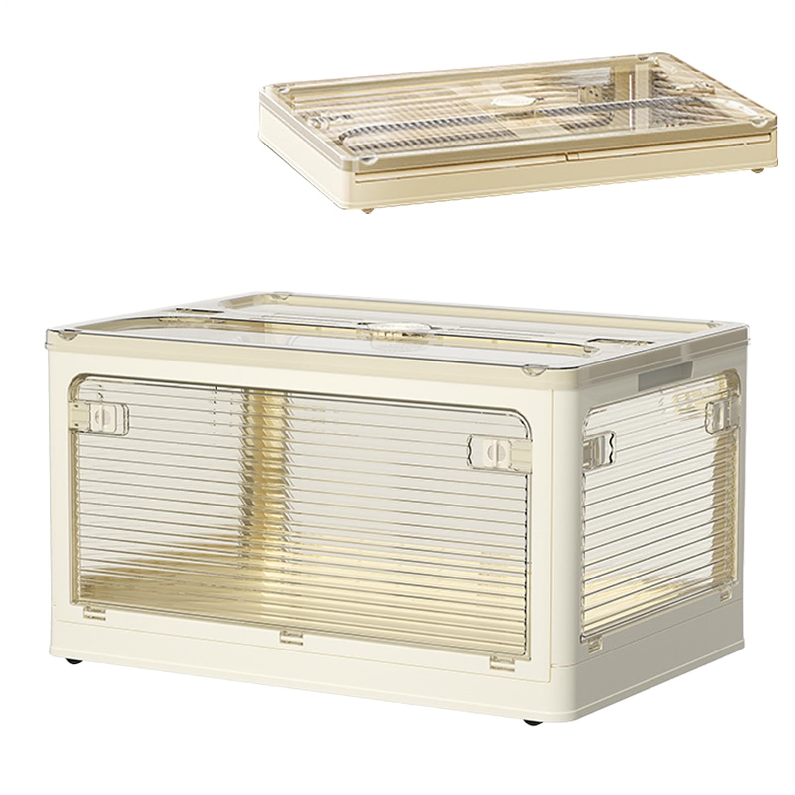 Aufbewahrungsboxen aus Stoff – stapelbarer Kleiderschrank-Organizer, Stoff | Aufbewahrungsbox, faltbarer Stoff-Aufbewahrungskorb mit Vista-Druckgriffen, Stoff-Aufbewahrungskorb, Organisieren von Büchern