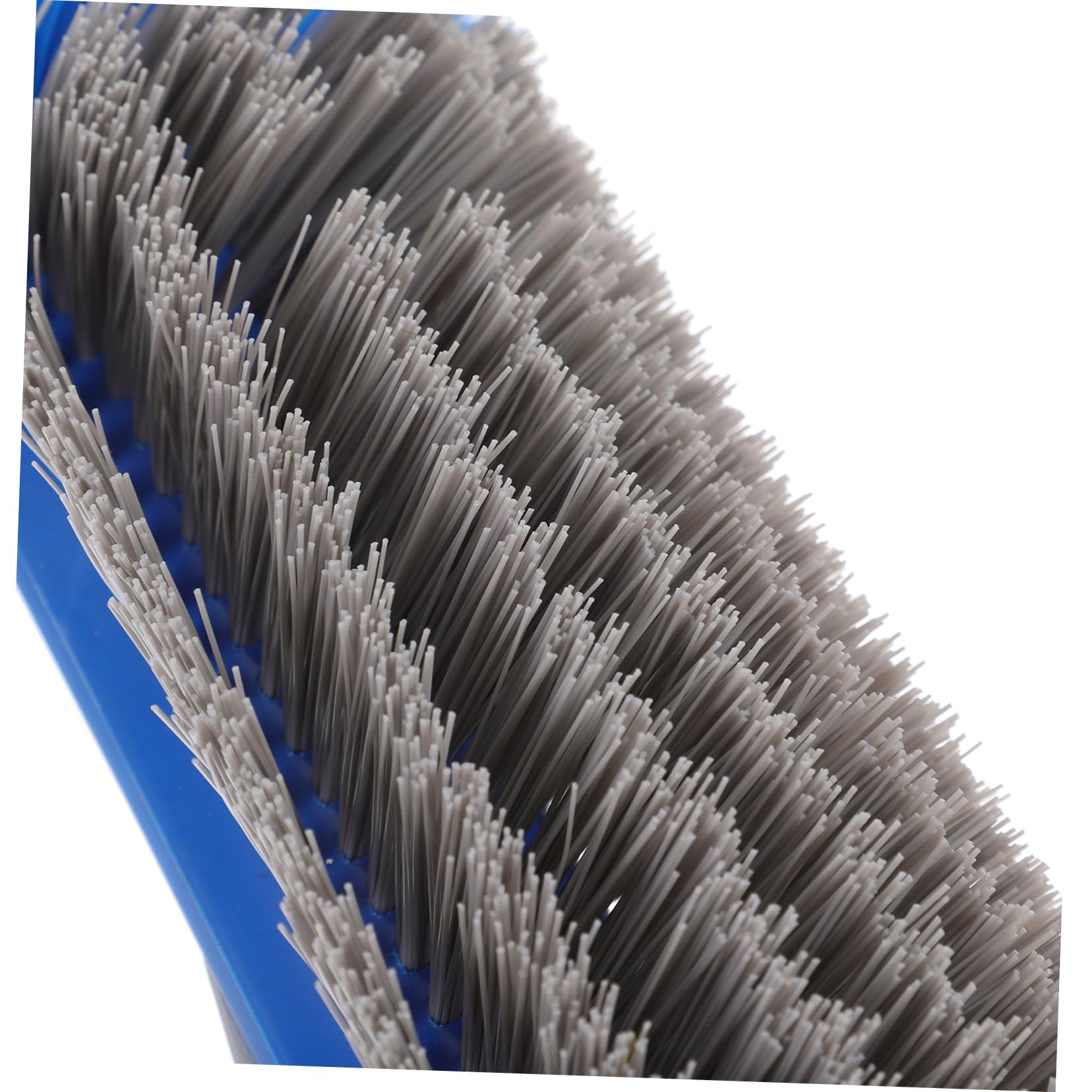 iplusmile Brosse de Piscine Robuste en Nylon et Aluminium avec Manche Ergonomique pour Nettoyage des Murs de Piscine et Camping
