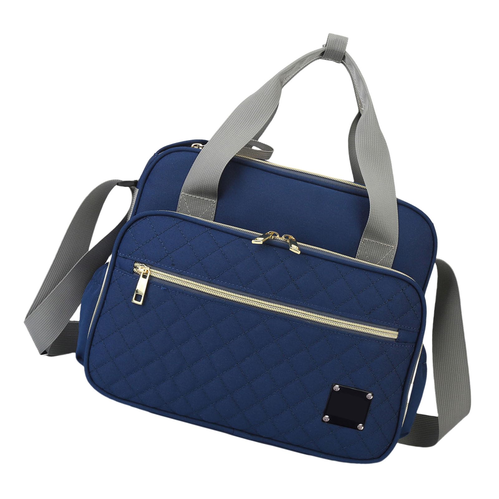 WEISUYUUS Large Capacity Diaper Bag, Multifunctional Baby Essential Organiser Case Portable Shoulder Bag for Stylish Moms