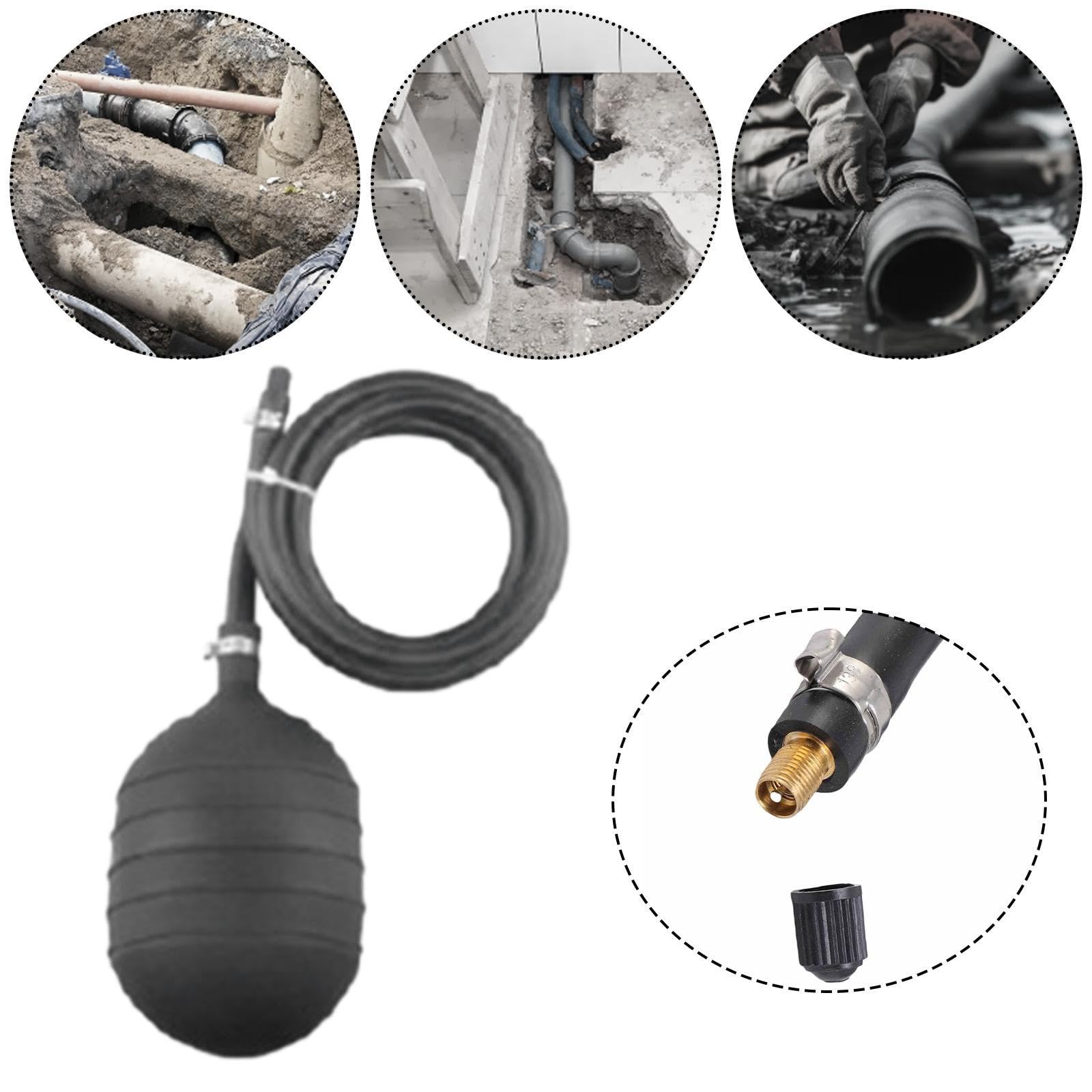 predolo Tappo per Tubi Gonfiabile 100mm Strumento Idraulico Blocco dell'Acqua