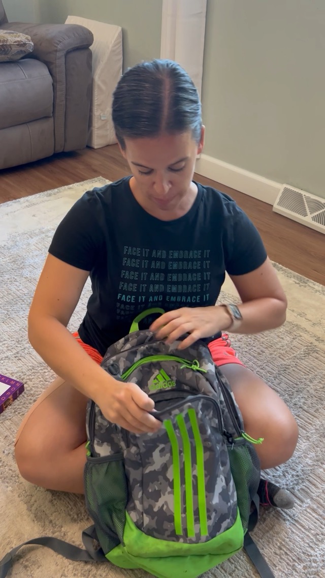 Watch Adidas green camo backpack review! on Amazon Live