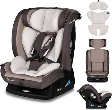 LIONELO AART i-Size Baby Car Seat 40-150 cm, Rear and Forward Facing
