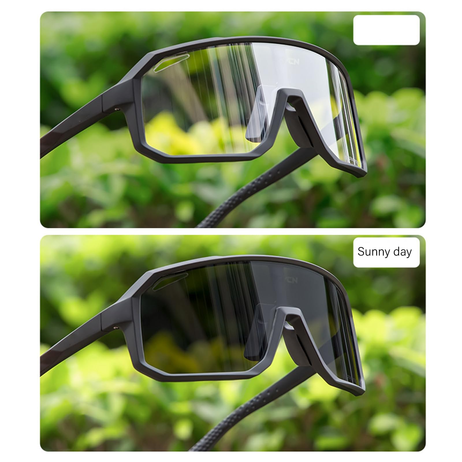 Fotochromowe okulary rowerowe outdoorowe sportowe rowery okulary lekkie elastyczne gogle do roweru szosowego okulary przeciwsłoneczne sporty na świeżym powietrzu rower