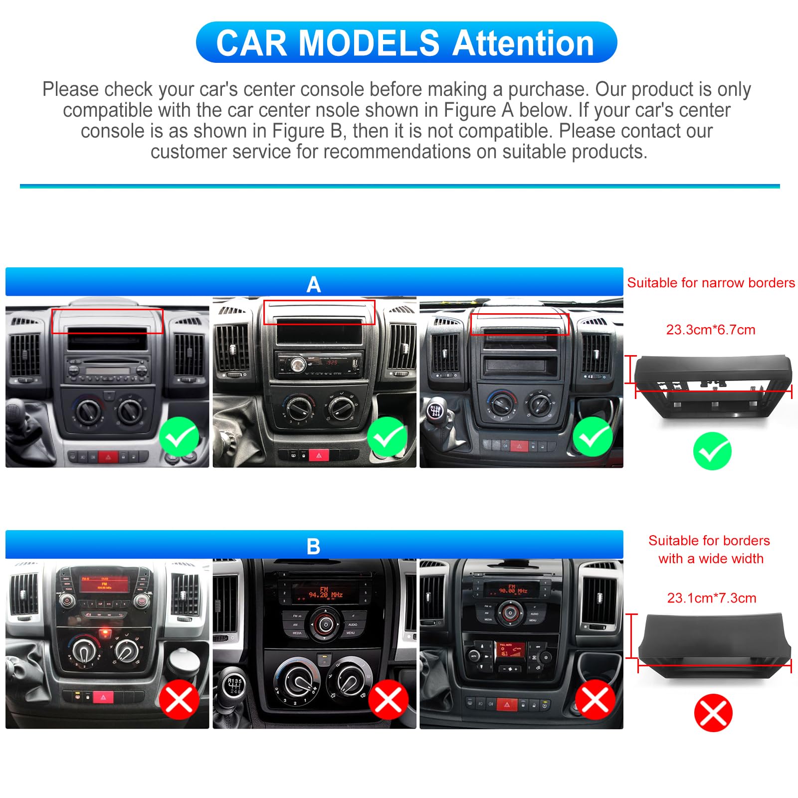 Inefala 2+64G Autoradio pour Fiat Ducato 3/Peugeot Boxer 2/Citroen Jumper 2