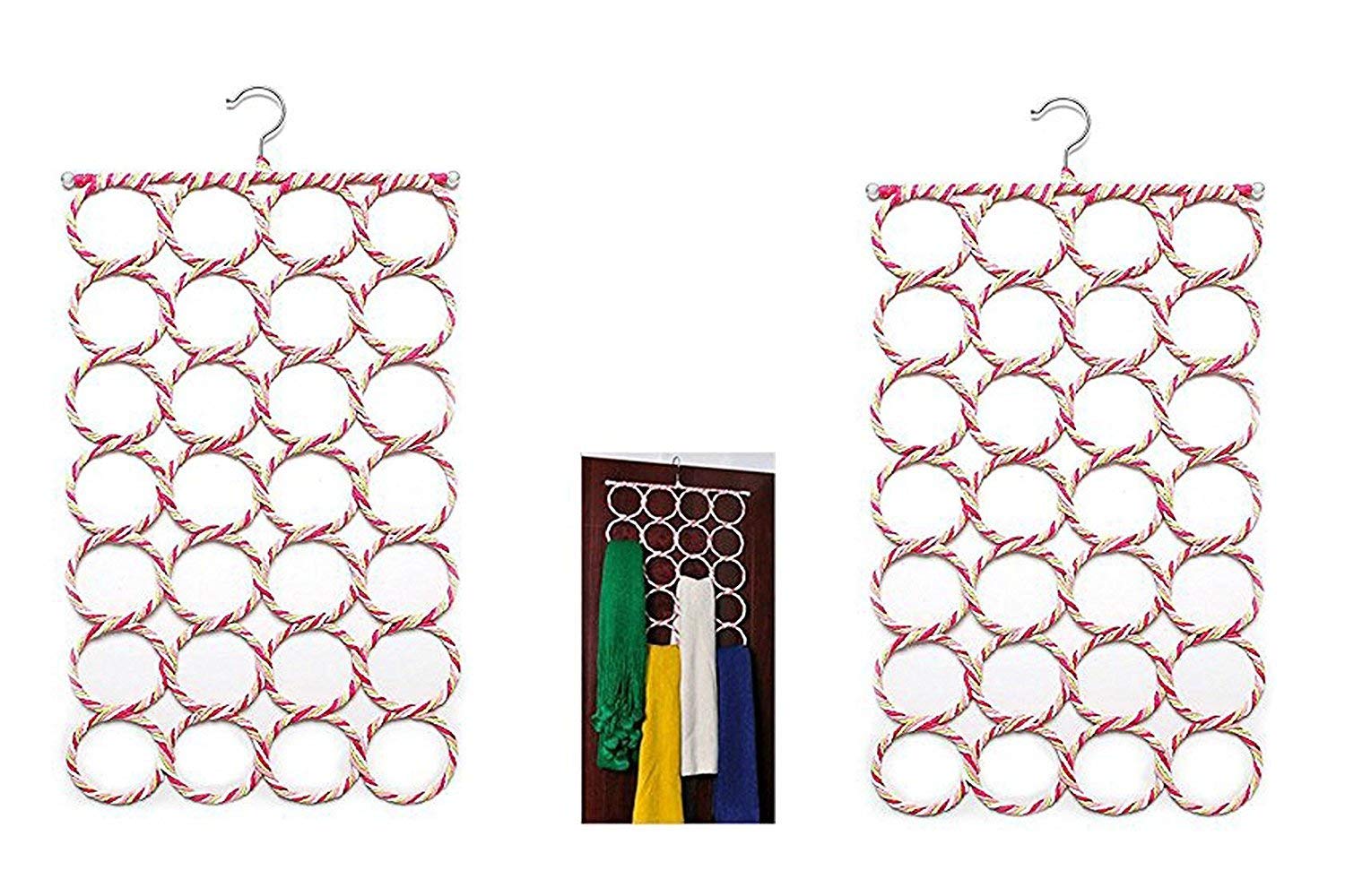 JERN 28 Slot Scarf Hanger and Organizer (2 pcs)