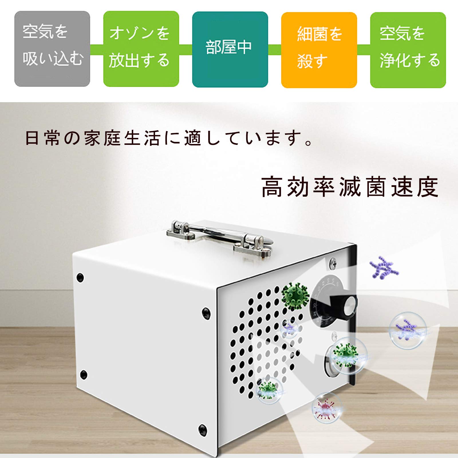 オゾン発生器 【PSE認証済】30000mg/h Amazon | オゾン発生器 【PSE認証済】30000mg/h 業務用オゾン